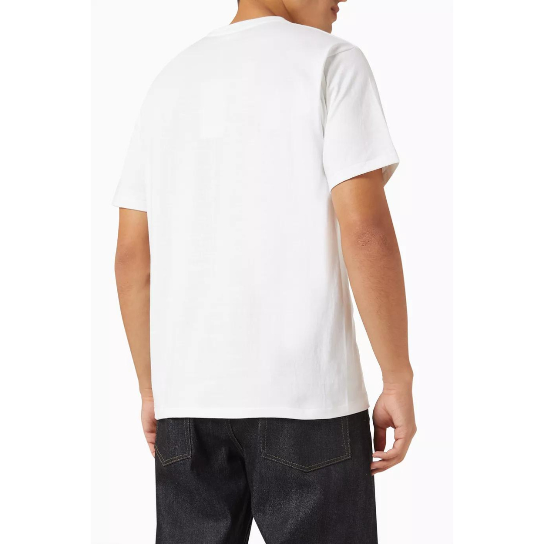 BATHING APE Logo College T-shirt White by BAPE