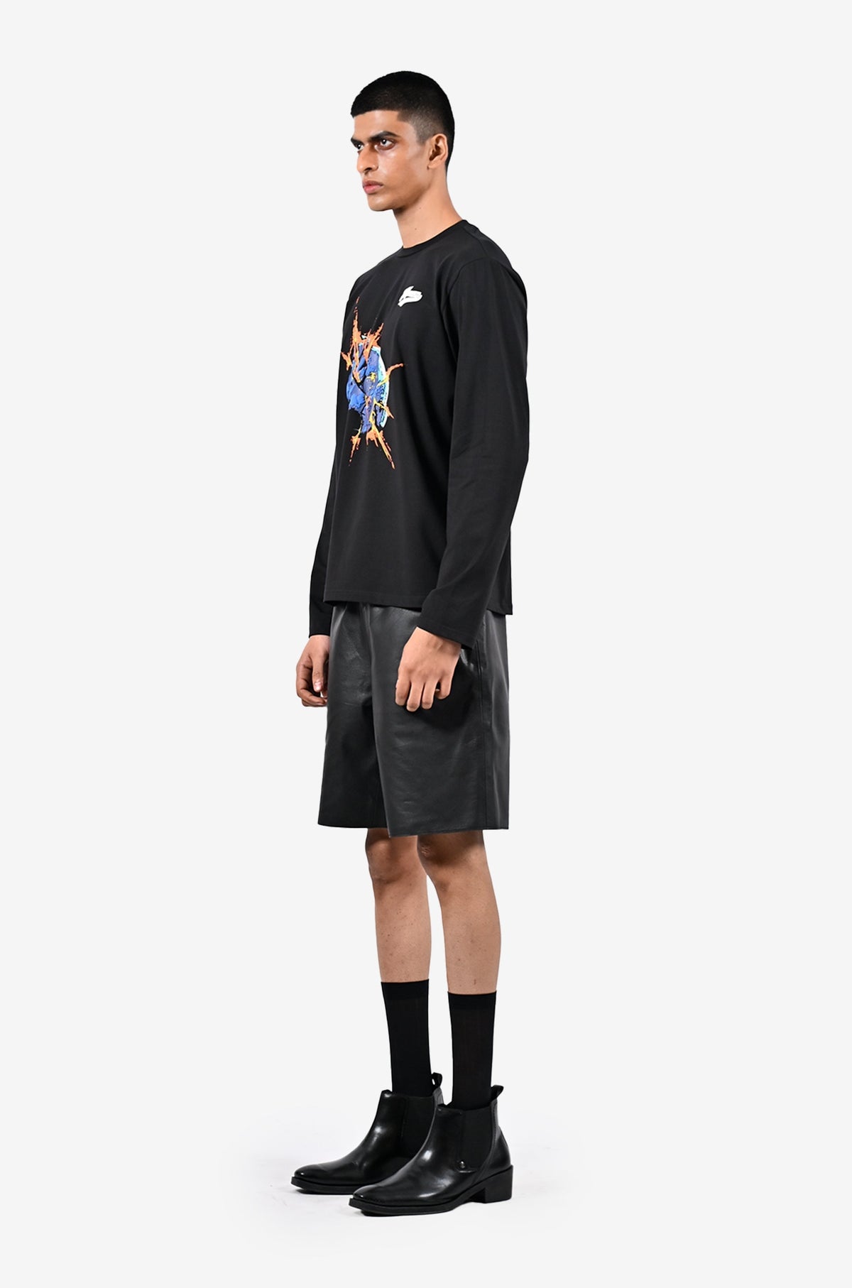 Blue marble bomb t-shirt by HUEMN