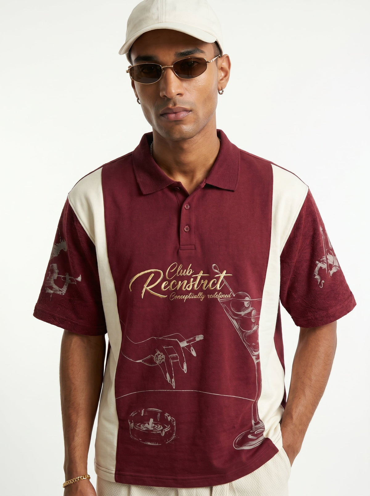 Jazz Night - Deep maroon by RECNSTRCT
