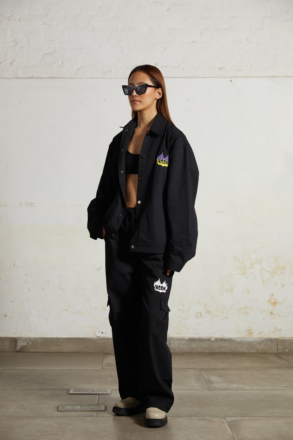‘KGRM Flame' cargo pants by Kilogram