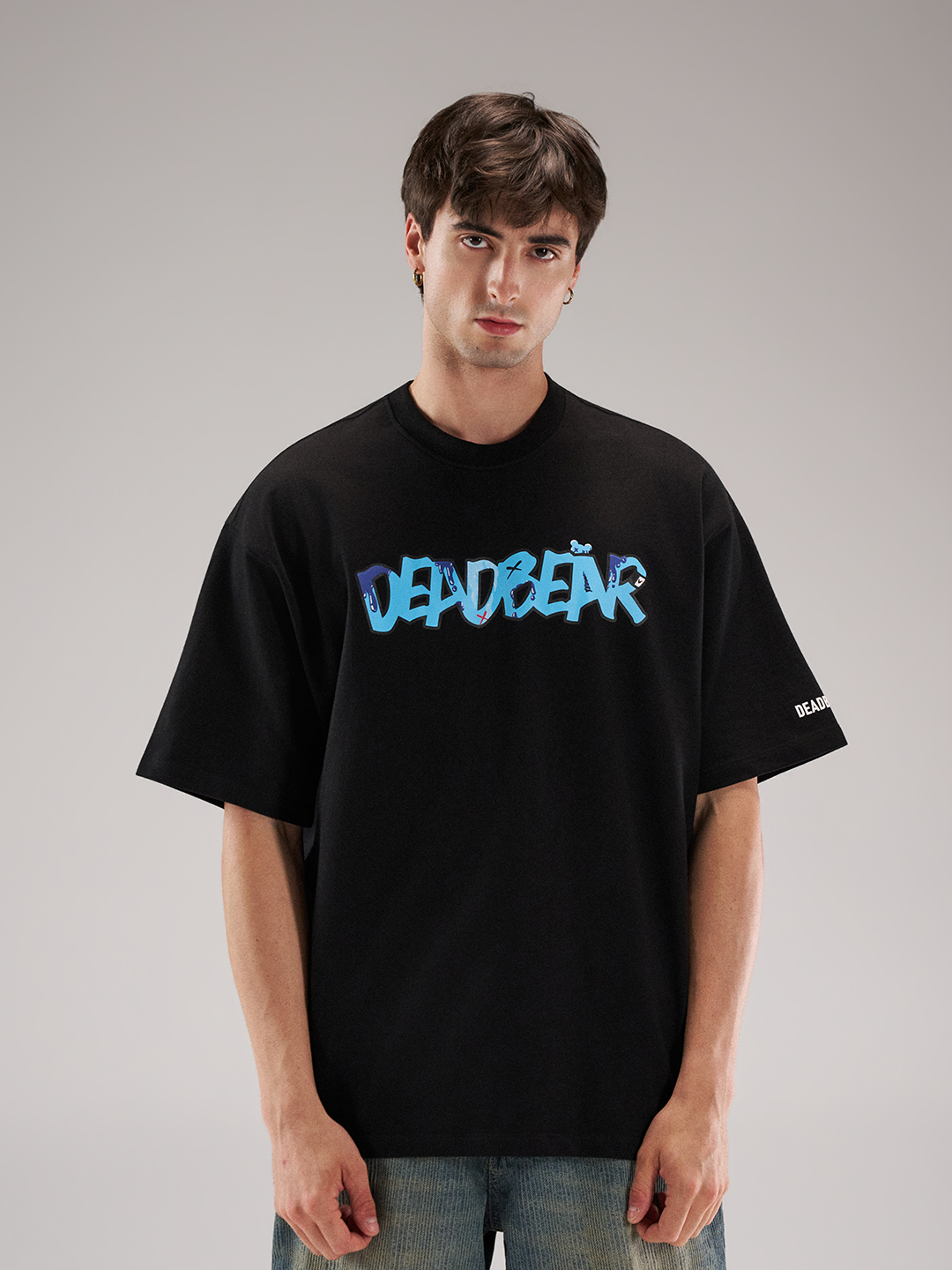 Harm No Bear Tee Black 2.0 by DEADBEAR