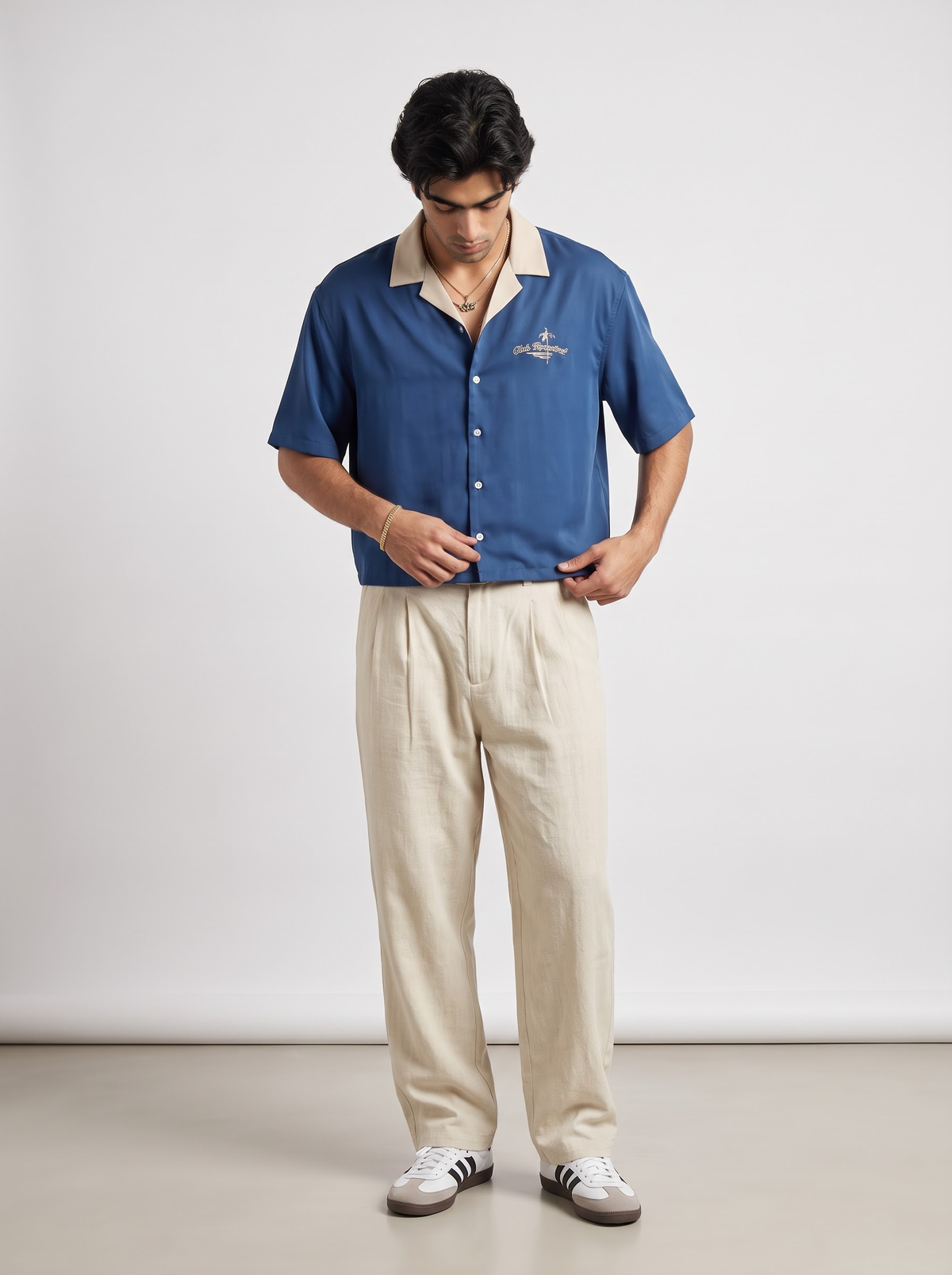 Saint Tropez - French Blue Boxy fit by RECNSTRCT
