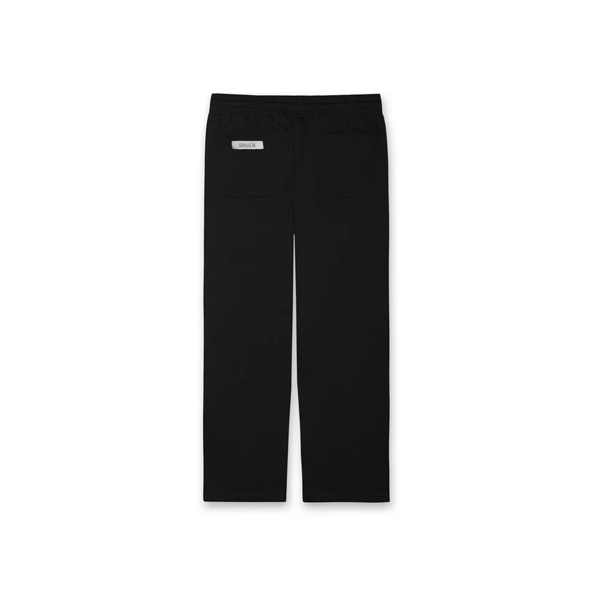 The Elevated Blank Black Sweatpants by BOMAACHI