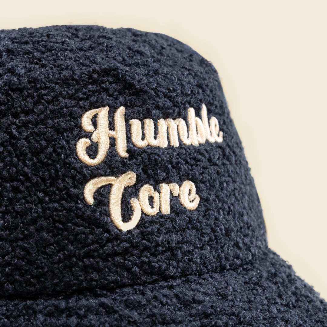 "Built strong core by bowing down" hat by HUMBLEHEADS