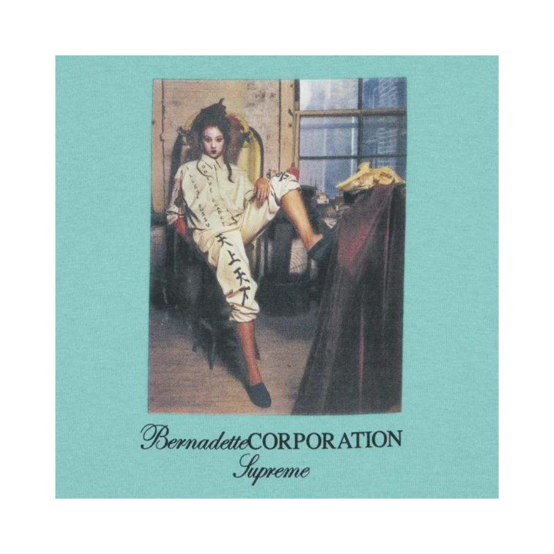 Supreme Bernadette Corporation Fuck Tee Teal by SUPREME