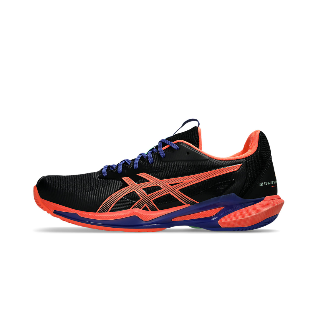 ASICS SOLUTION SPEED FF 3 PADEL Black Vivid Coral by ASICS