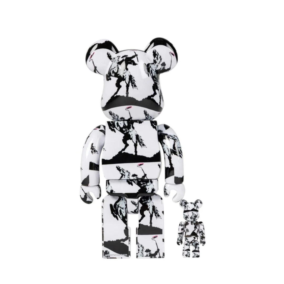 Bearbrick Highwayman 100% & 400% Set by BEARBRICK