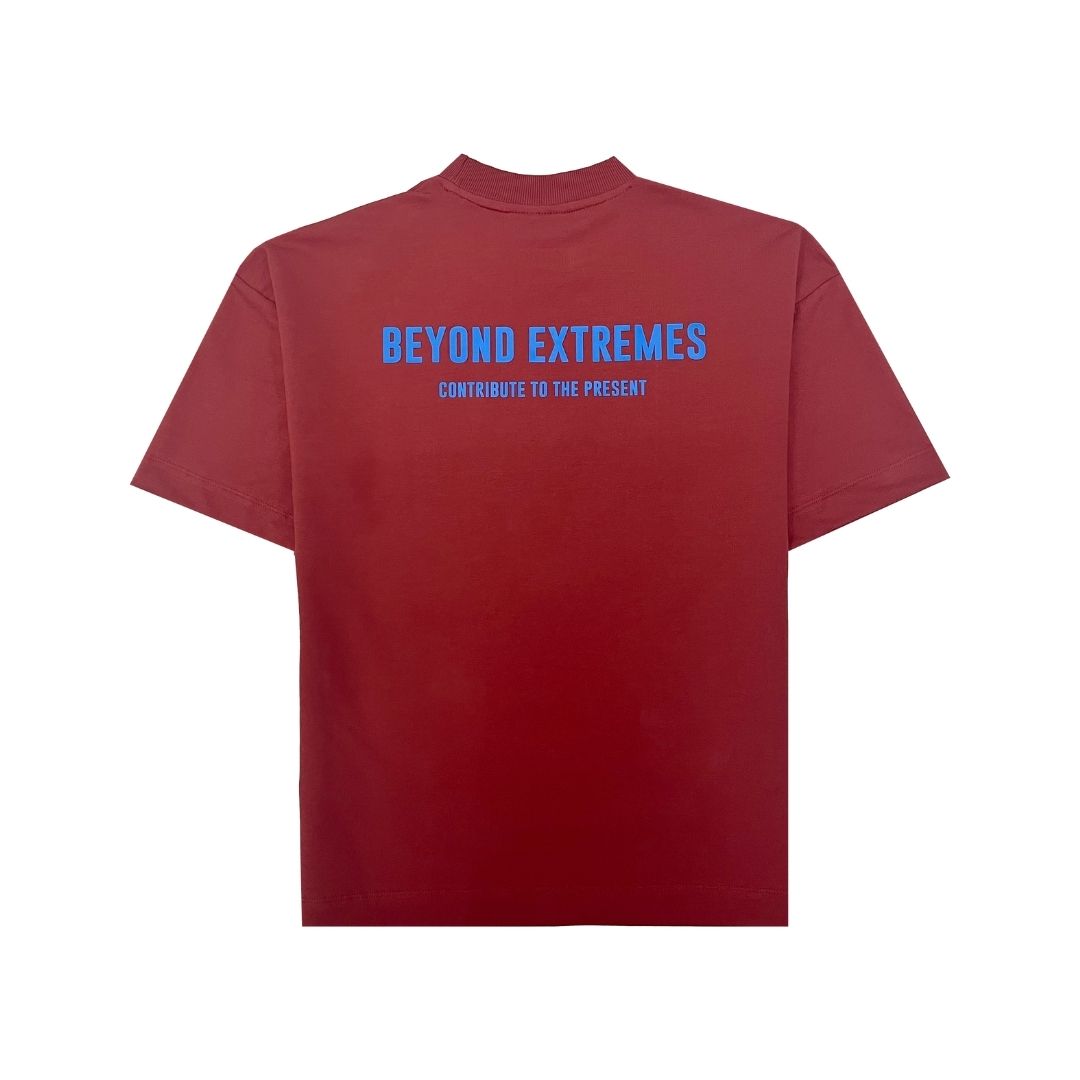 3 T-shirt in Rust [Unisex] by Beyond Extremes