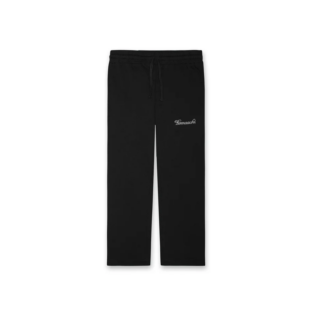 The Elevated Blank Black Sweatpants by BOMAACHI