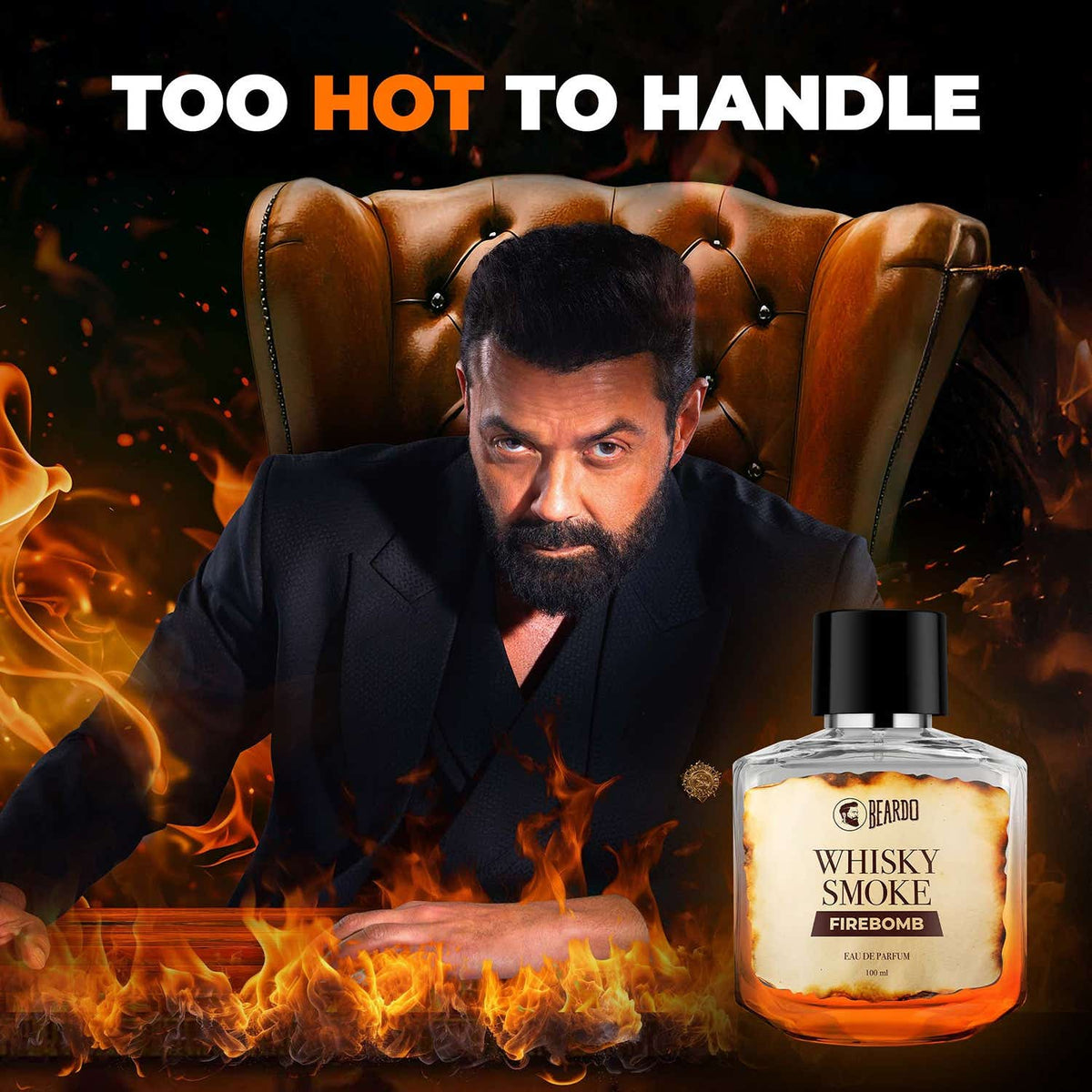 Beardo Whisky Smoke Firebomb Perfume Edp (100ml)