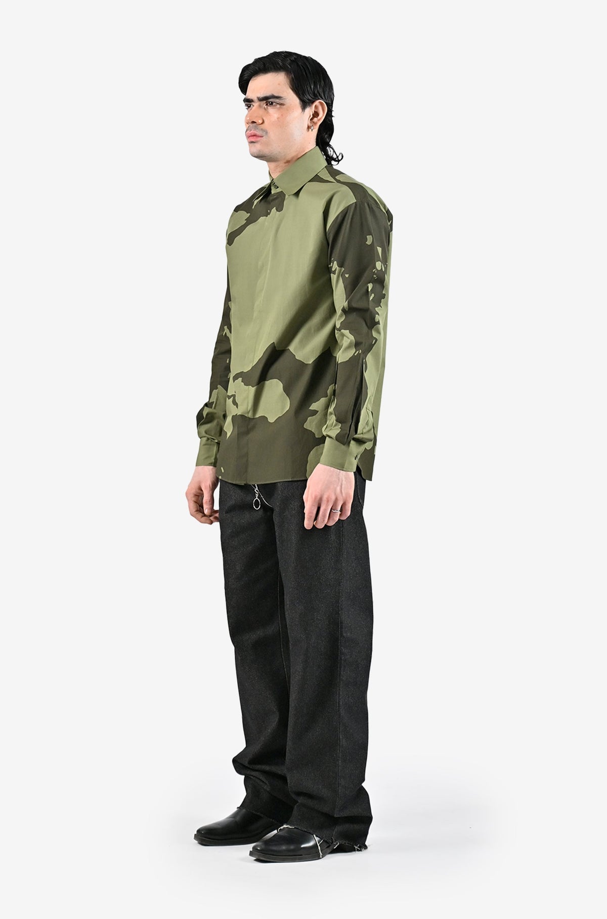 HUEMN flesh shirt - Dark Green by HUEMN