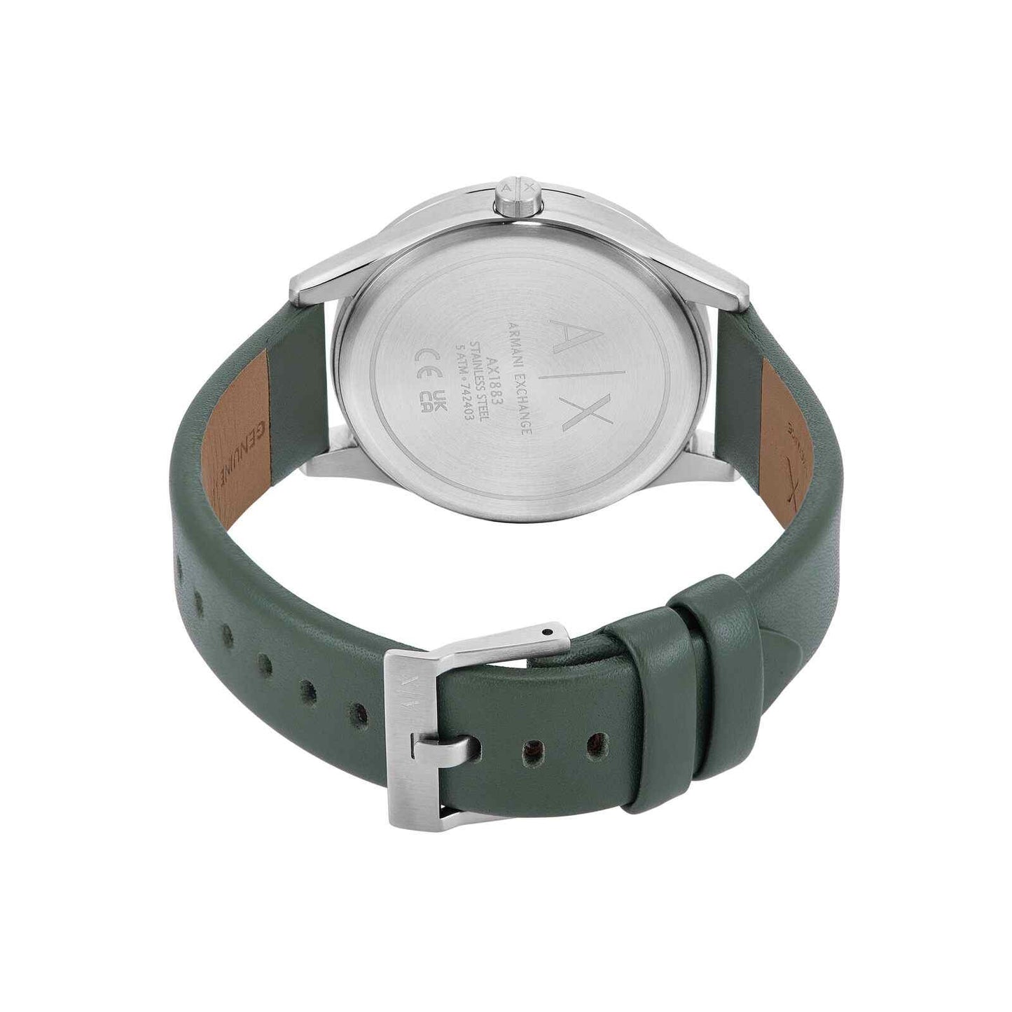 Armani Exchange AX1883I Men's chronograph watch with black dial