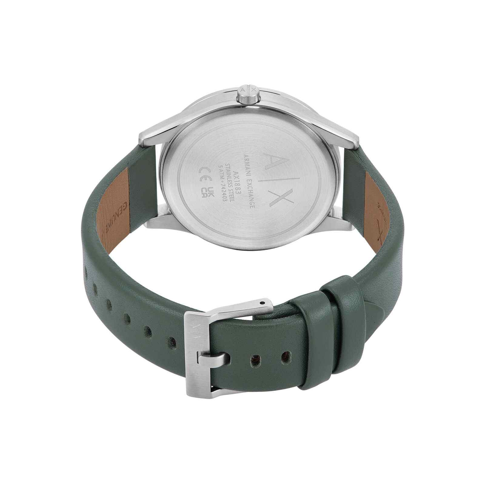 Armani Exchange AX1883I Men's chronograph watch with black dial