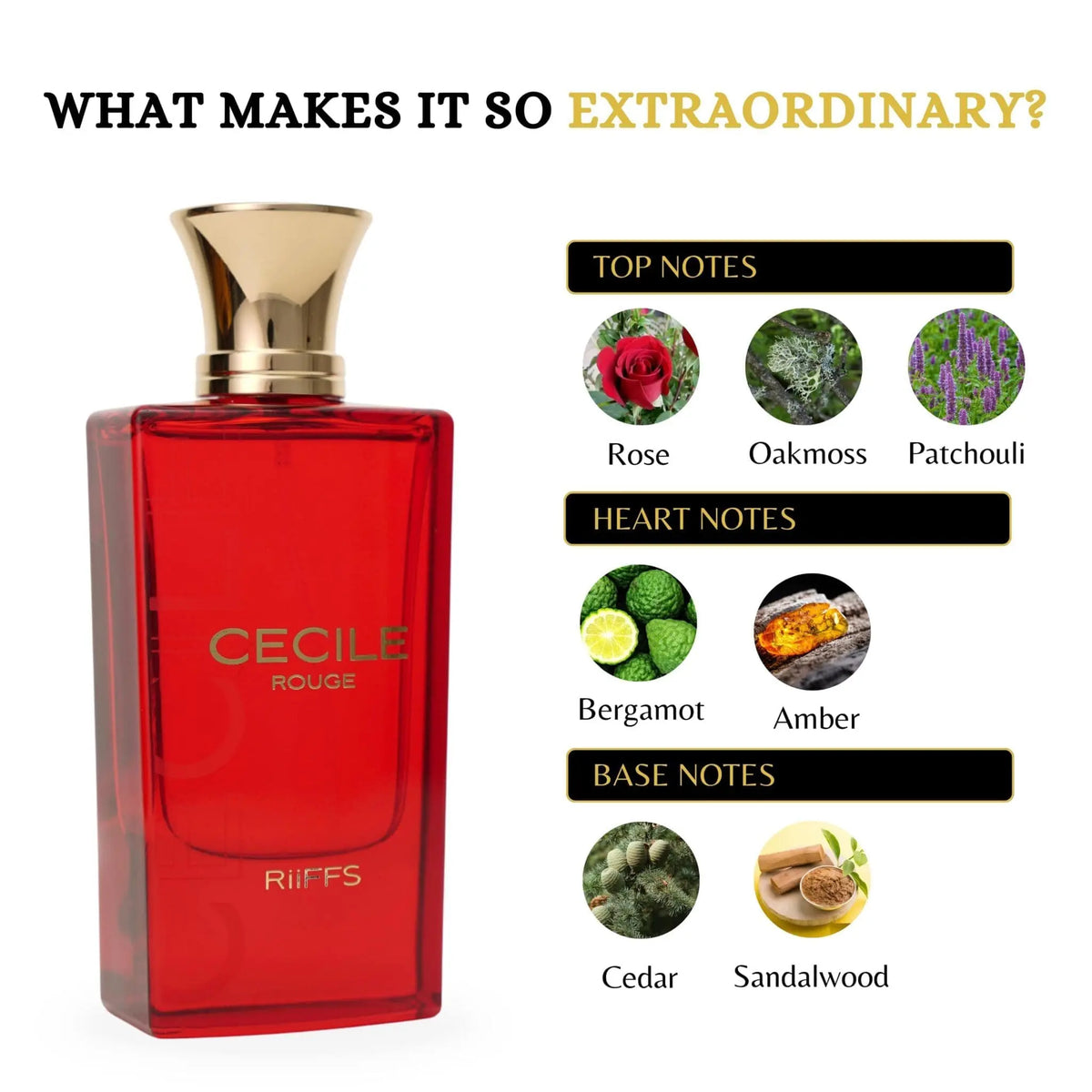 RiiFFS CECILE ROUGE 80 ML perfume official product image 4