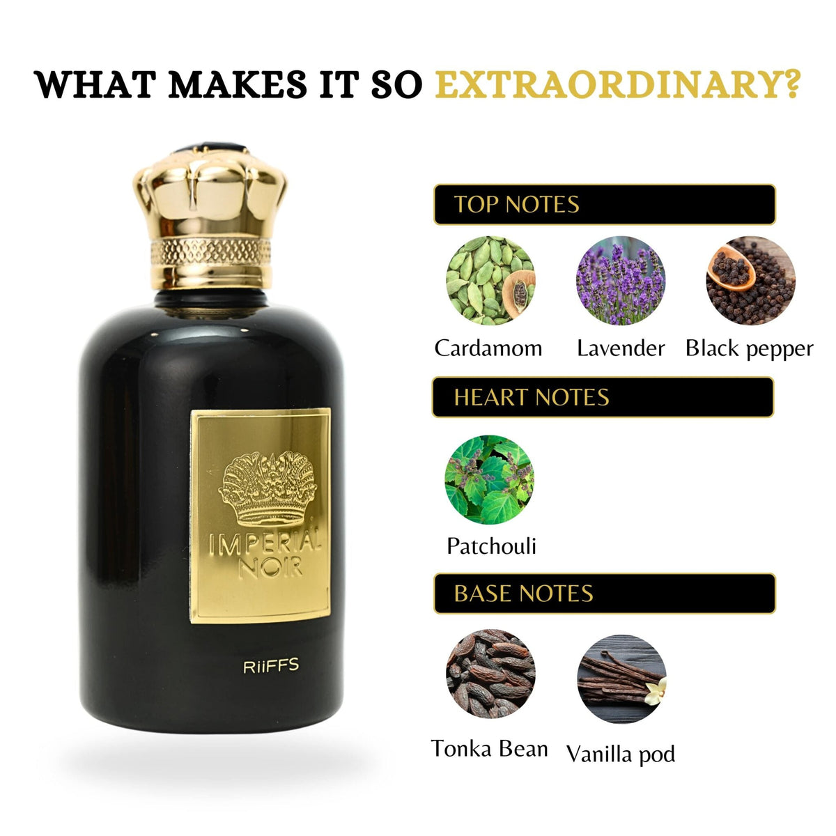RiiFFS IMPERIAL NOIR 100 ML perfume official product image 4