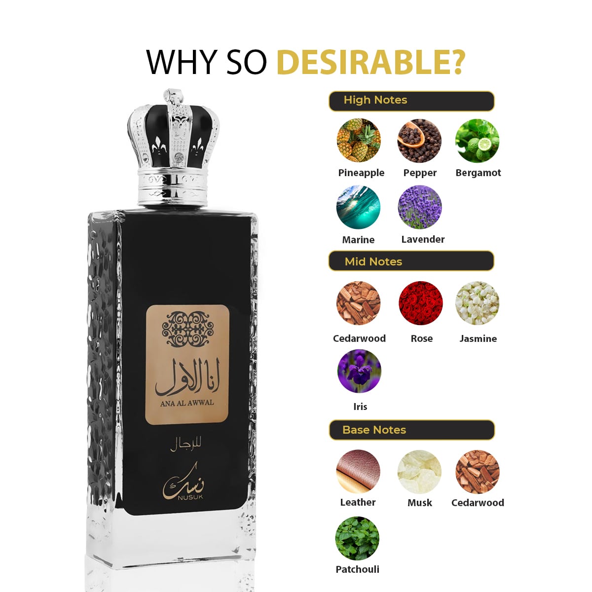 Nusuk ANA AL AWWAL SILVER official product image 6