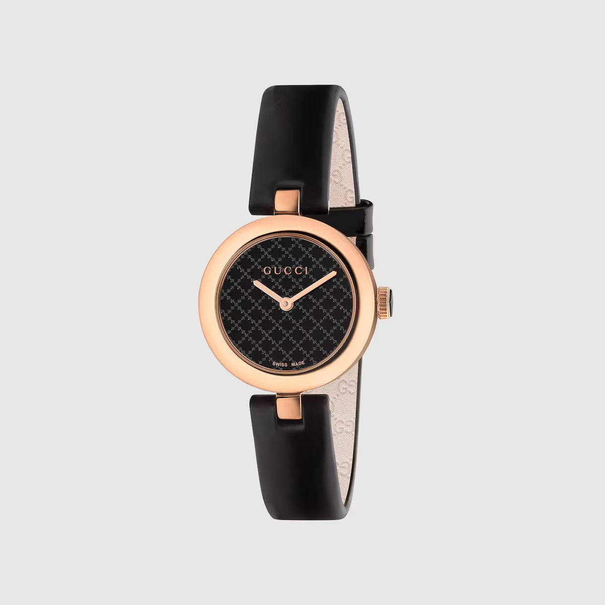 Gucci YA141501 Rose Gold & Black PVD Quartz Watch