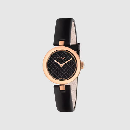 Gucci YA141501 Rose Gold & Black PVD Quartz Watch
