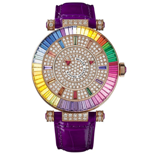 Women’s Franck Muller Double Mystery 42-DM-QTR-SAI-BAG-CD-5N Automatic Watch