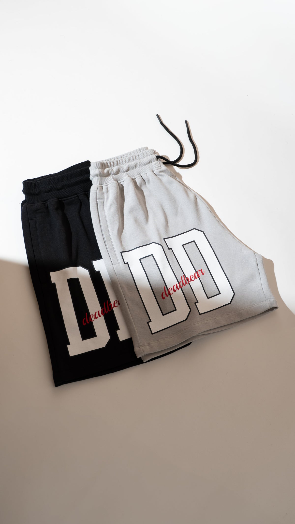 Varsity Shorts Grey by DEADBEAR