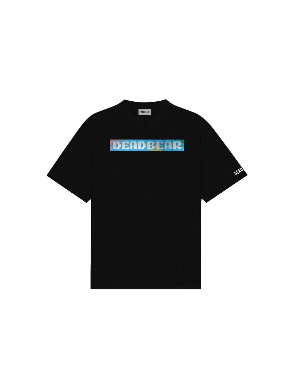 Pixel Tee Black by DEADBEAR