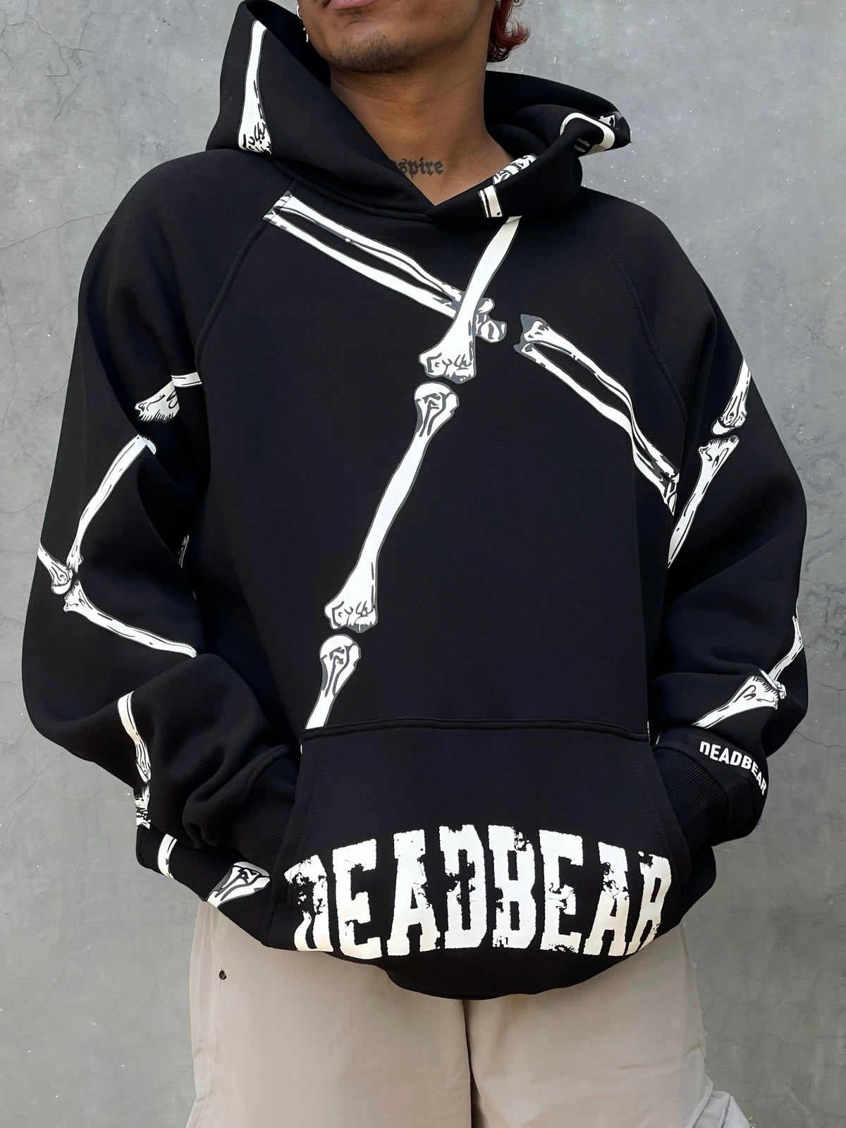 Bare Bone Hoodie by DEADBEAR