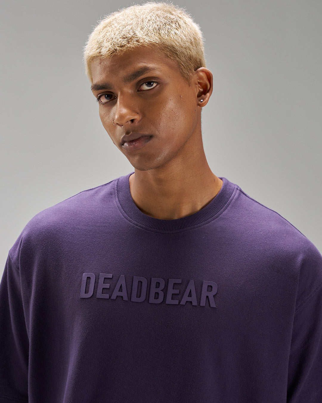 Basic Deep Purple Tee by DEADBEAR
