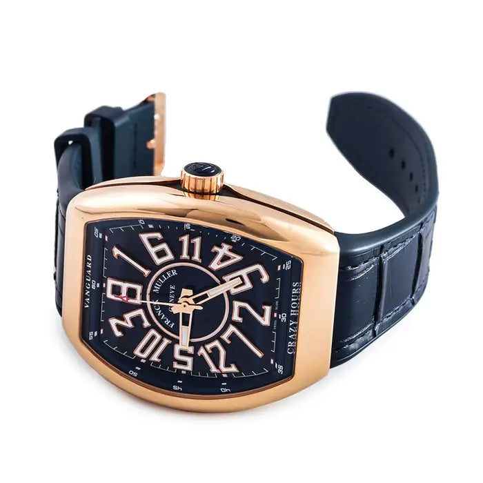 Men’s Franck Muller Vanguard Crazy Hours 45 V CH 5N BL-5N Automatic Watch