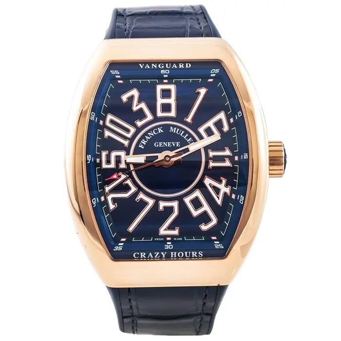 Men’s Franck Muller Vanguard Crazy Hours 45 V CH 5N BL-5N Automatic Watch
