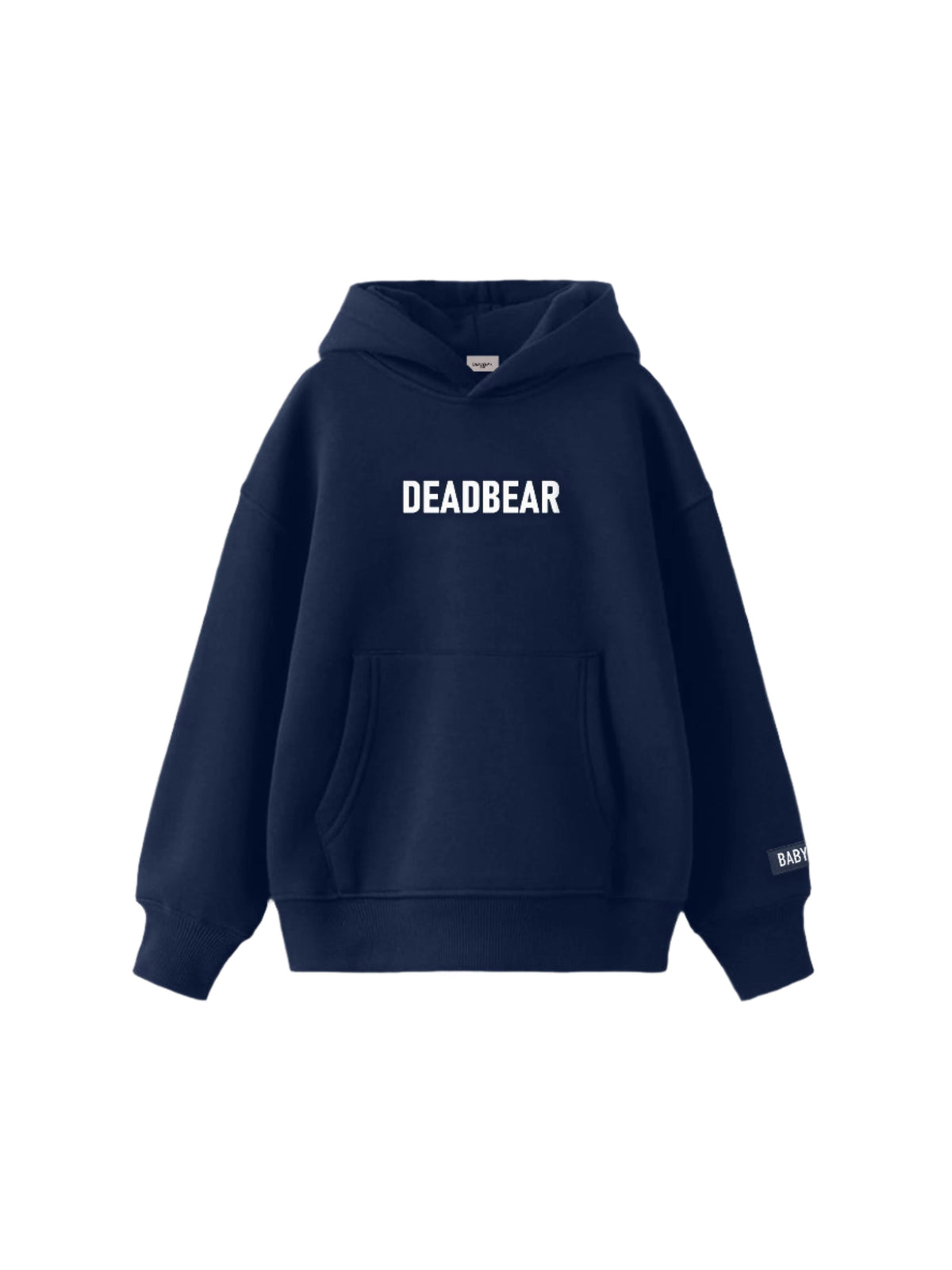 Babybear Navy Blue Hoodie - for kids by DEADBEAR