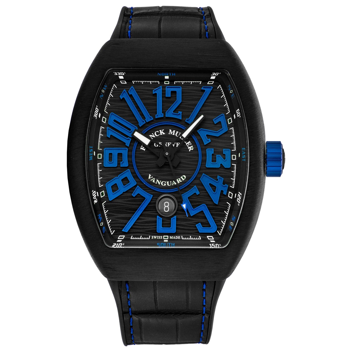 Men’s Franck Muller Vanguard 45mm Black Dial Automatic Watch