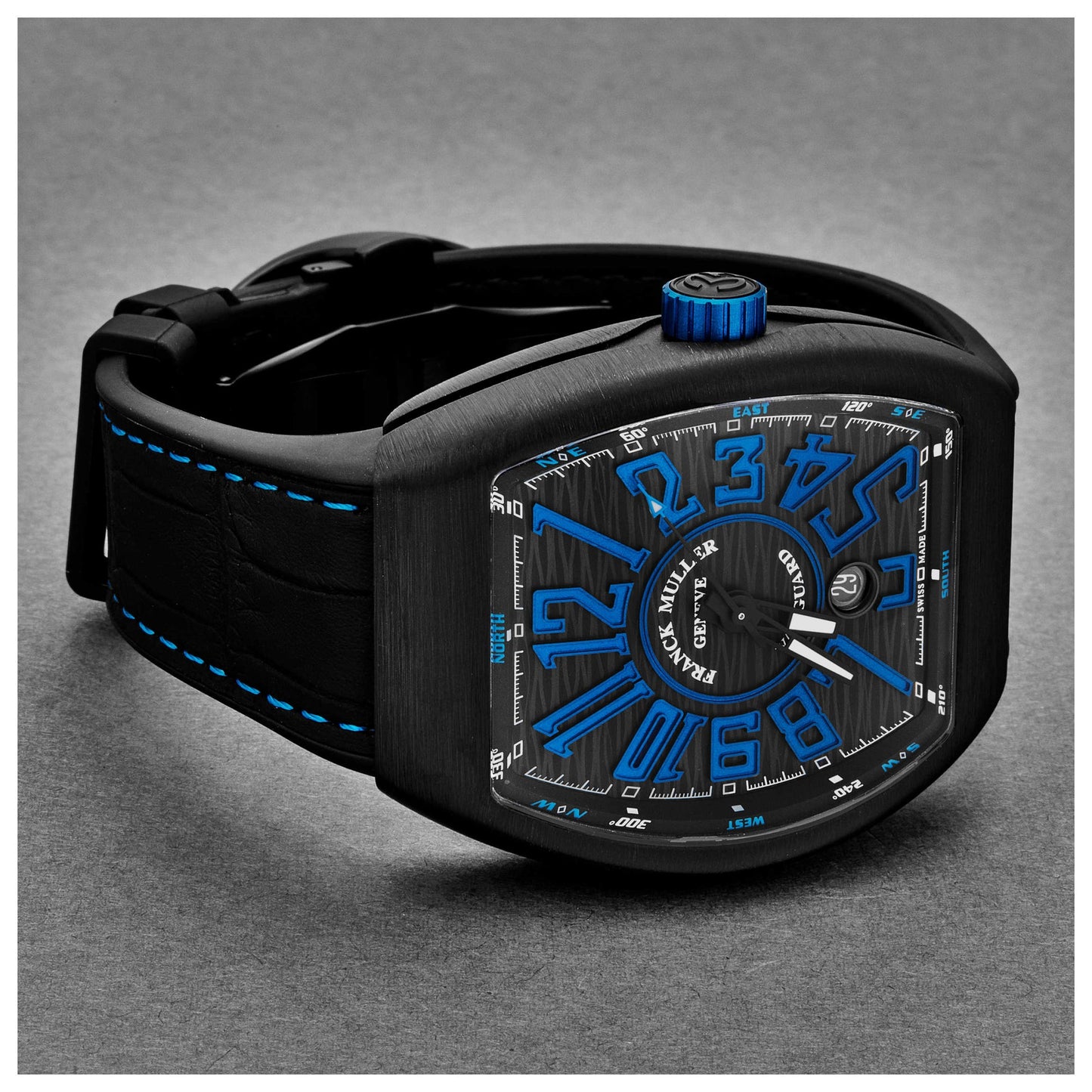 Men’s Franck Muller Vanguard 45mm Black Dial Automatic Watch
