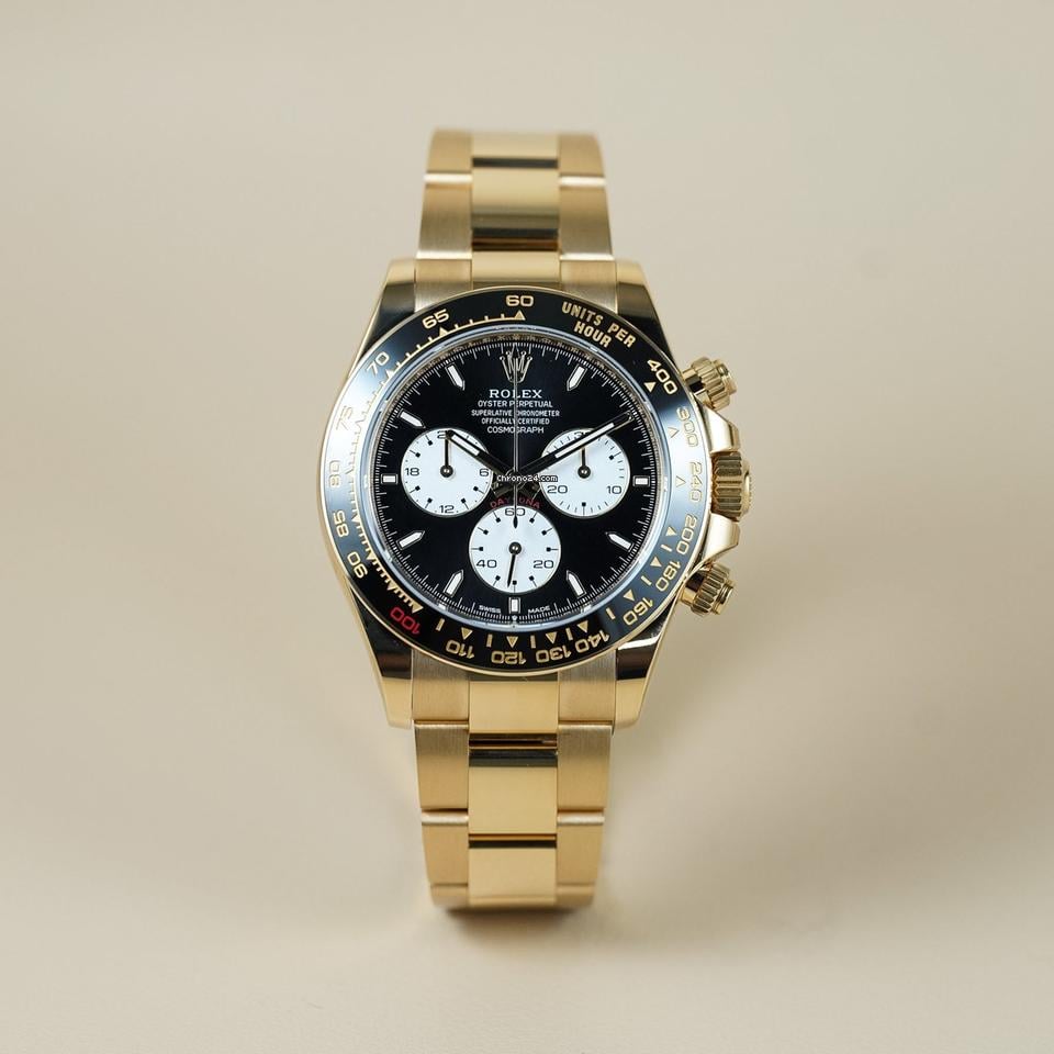 Men’s Rolex Daytona 126528 “Le Mans” Yellow Gold Automatic Chronograph Watch