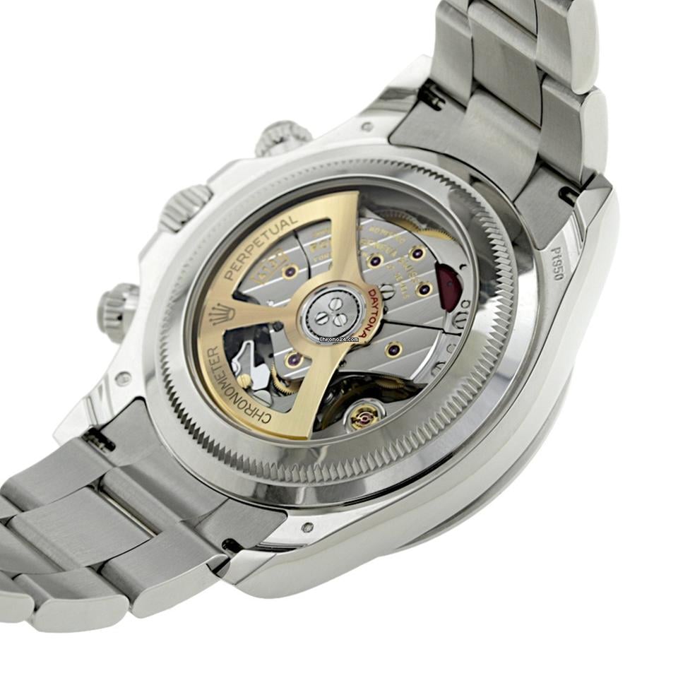 Men’s Rolex Daytona 126506 Ice Blue Baguette Dial Platinum Chronograph