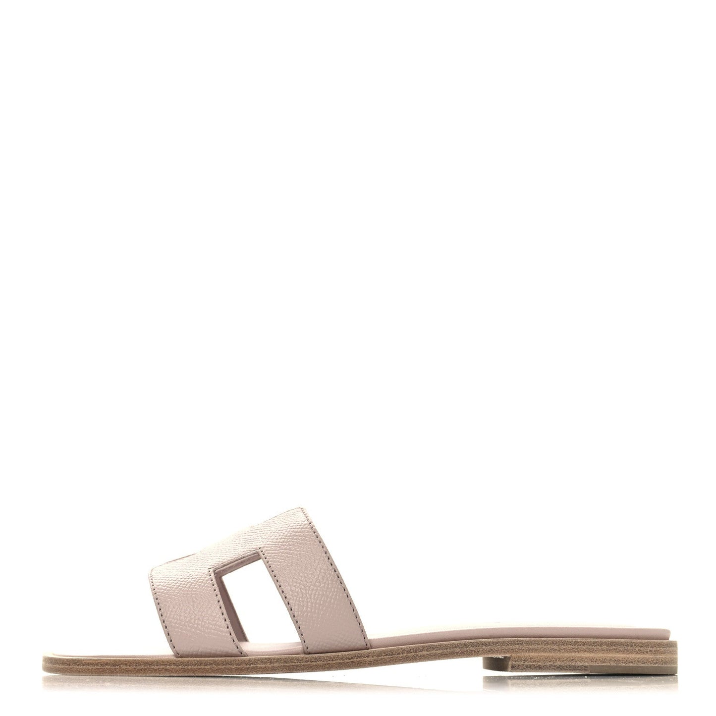 Hermès Oran Sandals – Rose Porcelaine Epsom Calfskin Edition