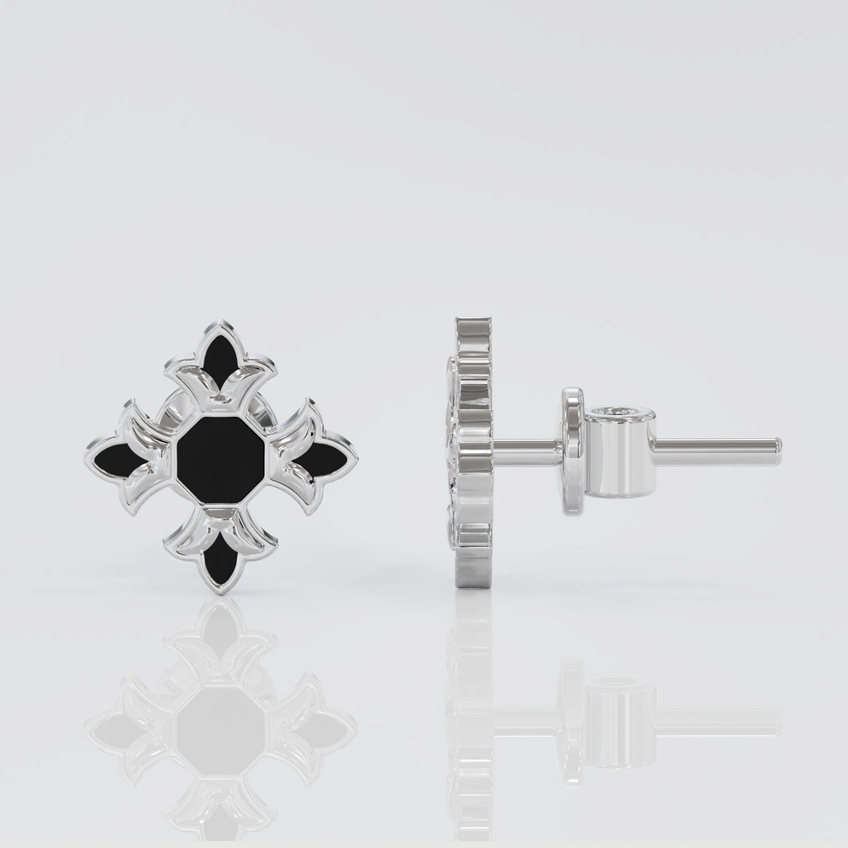 HORSESHOE PIN STUDS by The Noble Sculptor