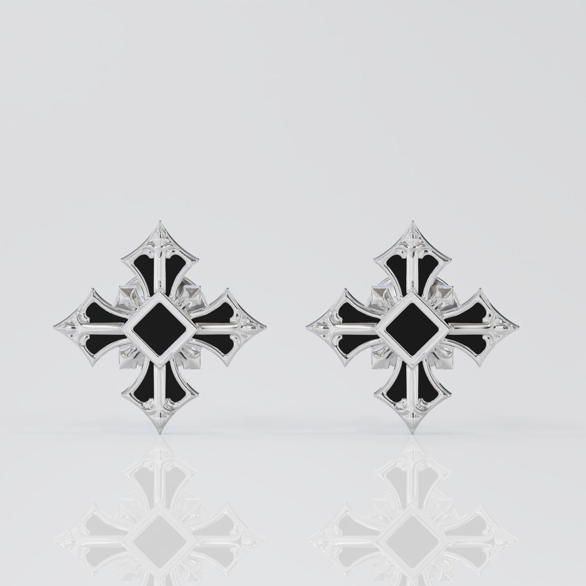 CAMDEN CROSS STUDS by The Noble Sculptor