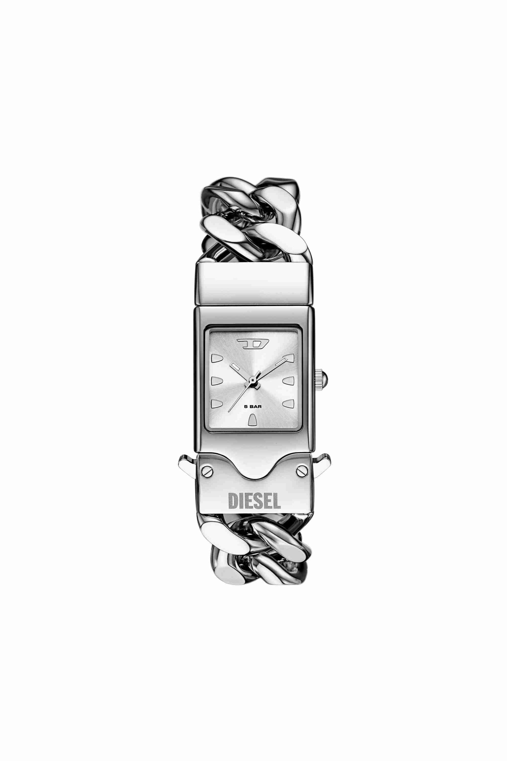 Silver Closer stainless steel watch