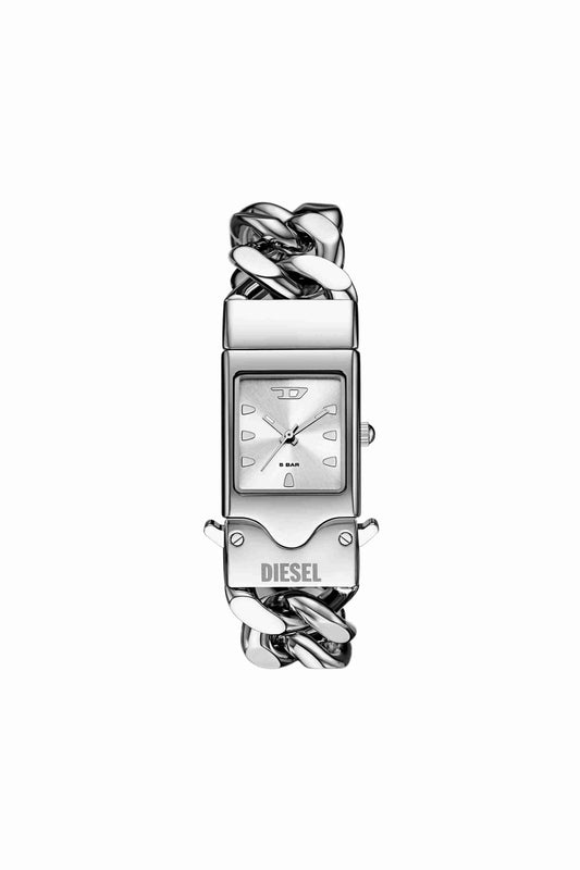 Silver Closer stainless steel watch