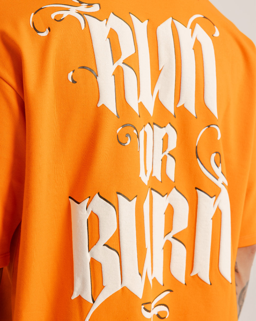 Run or Burn - Orange by Evrhood