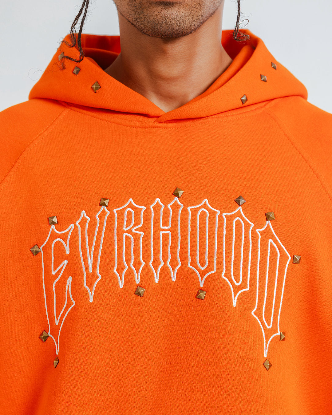 Wired Orange Hoodie by Evrhood