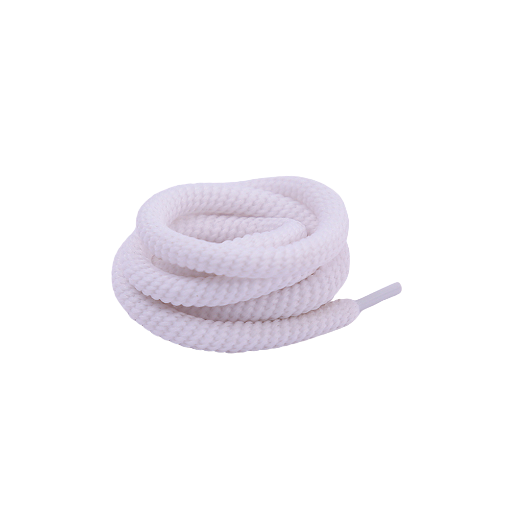 White Wired Rope Shoelaces | Premium Sneaker Laces – KNOTTY by KNOTTY