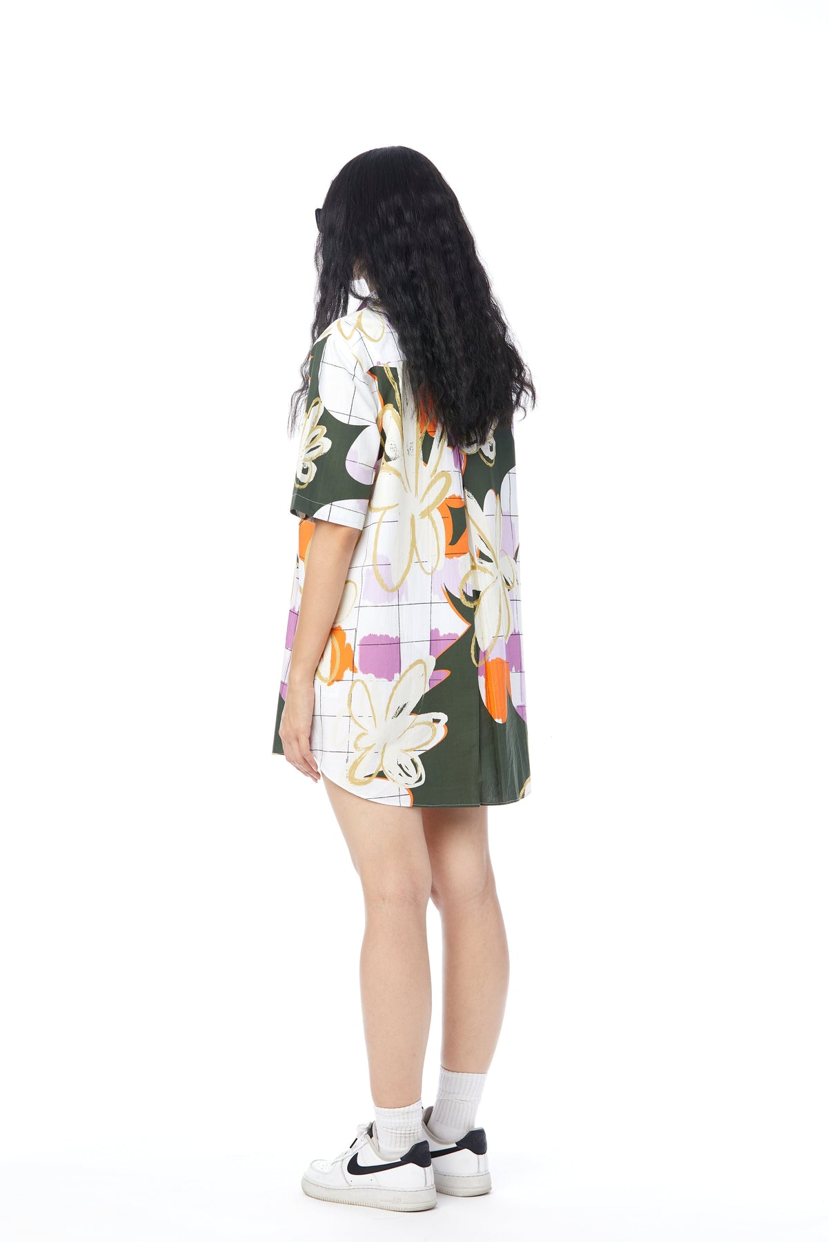 NOVA GRID SHIRT DRESS by Kilogram