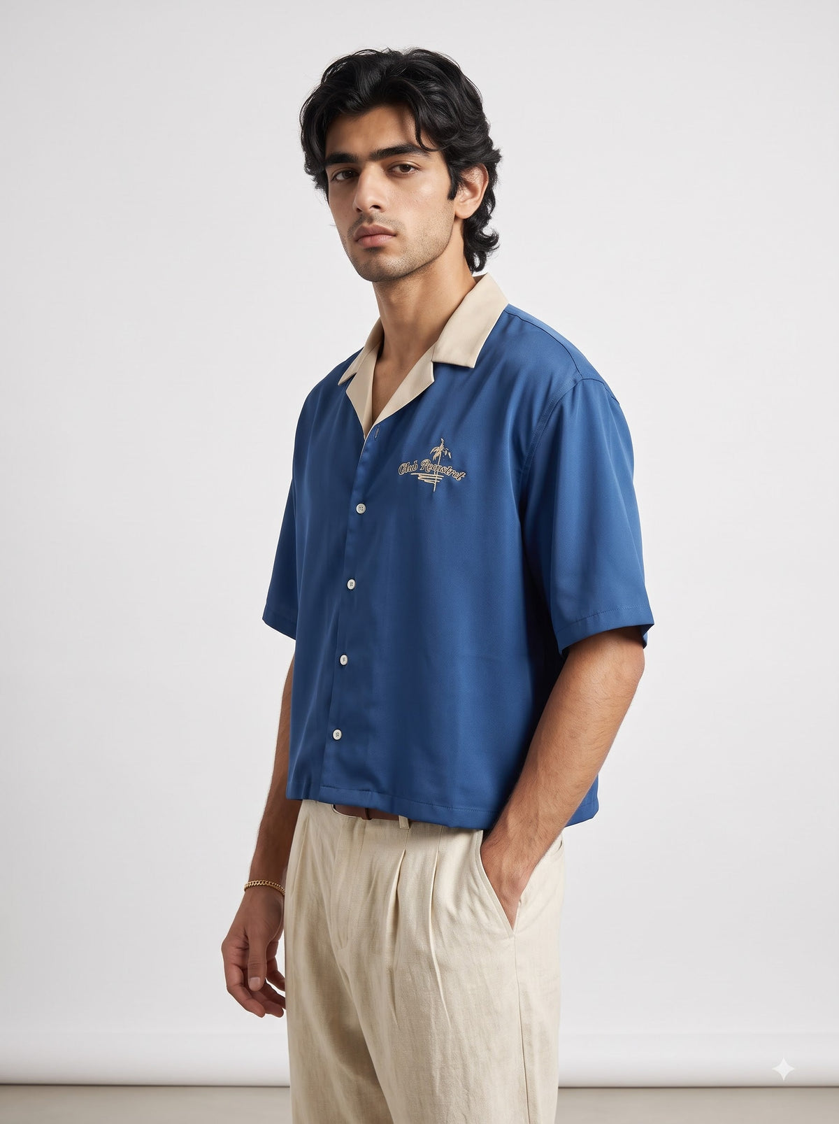 Saint Tropez - French Blue Boxy fit by RECNSTRCT