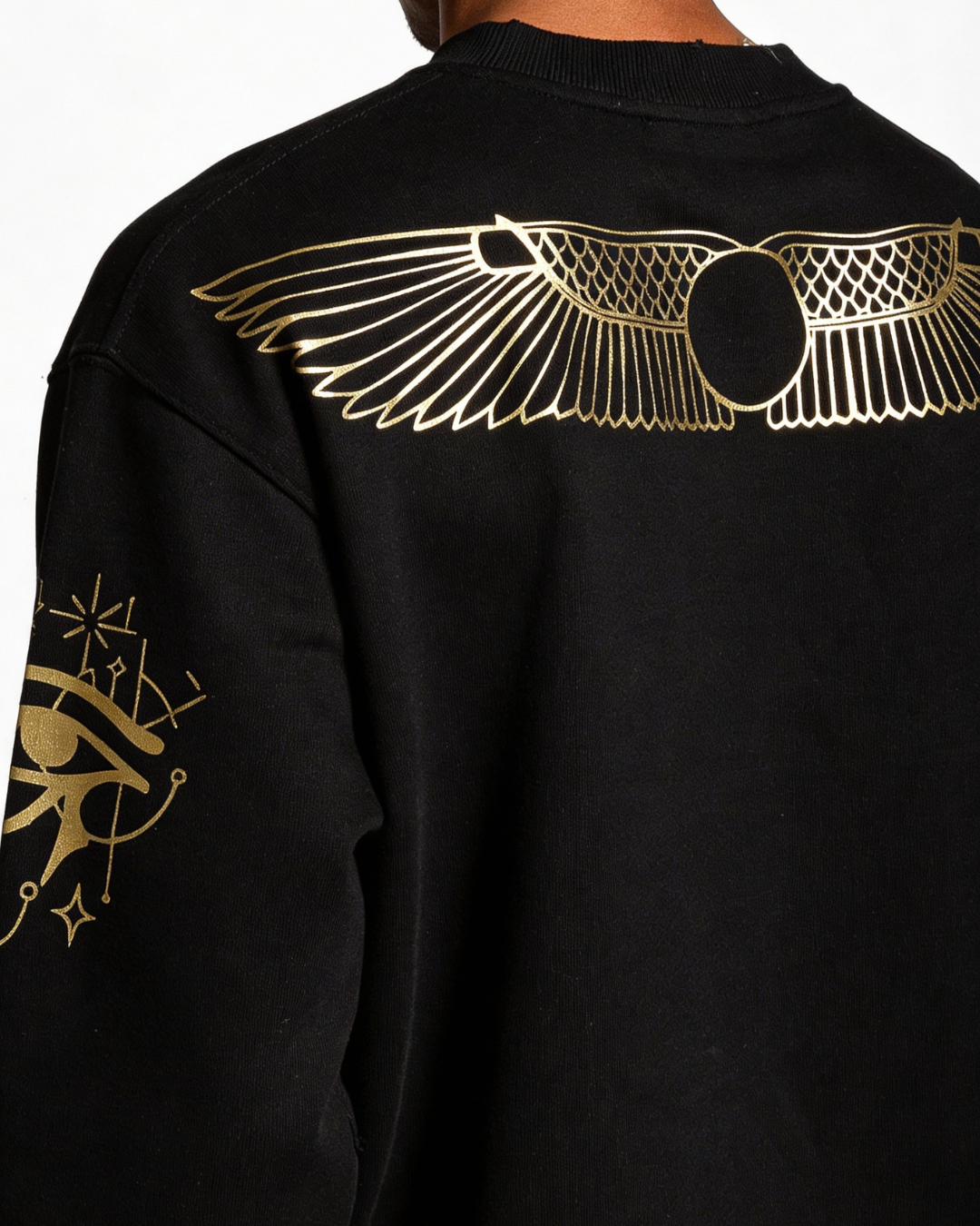 Ascension Black Sweatshirt by Evrhood