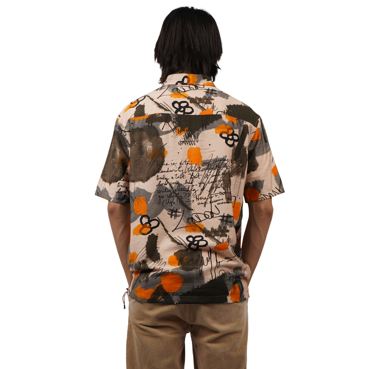 DESERT AMBER SKETCH PRINTED SHIRT by GREY AREA