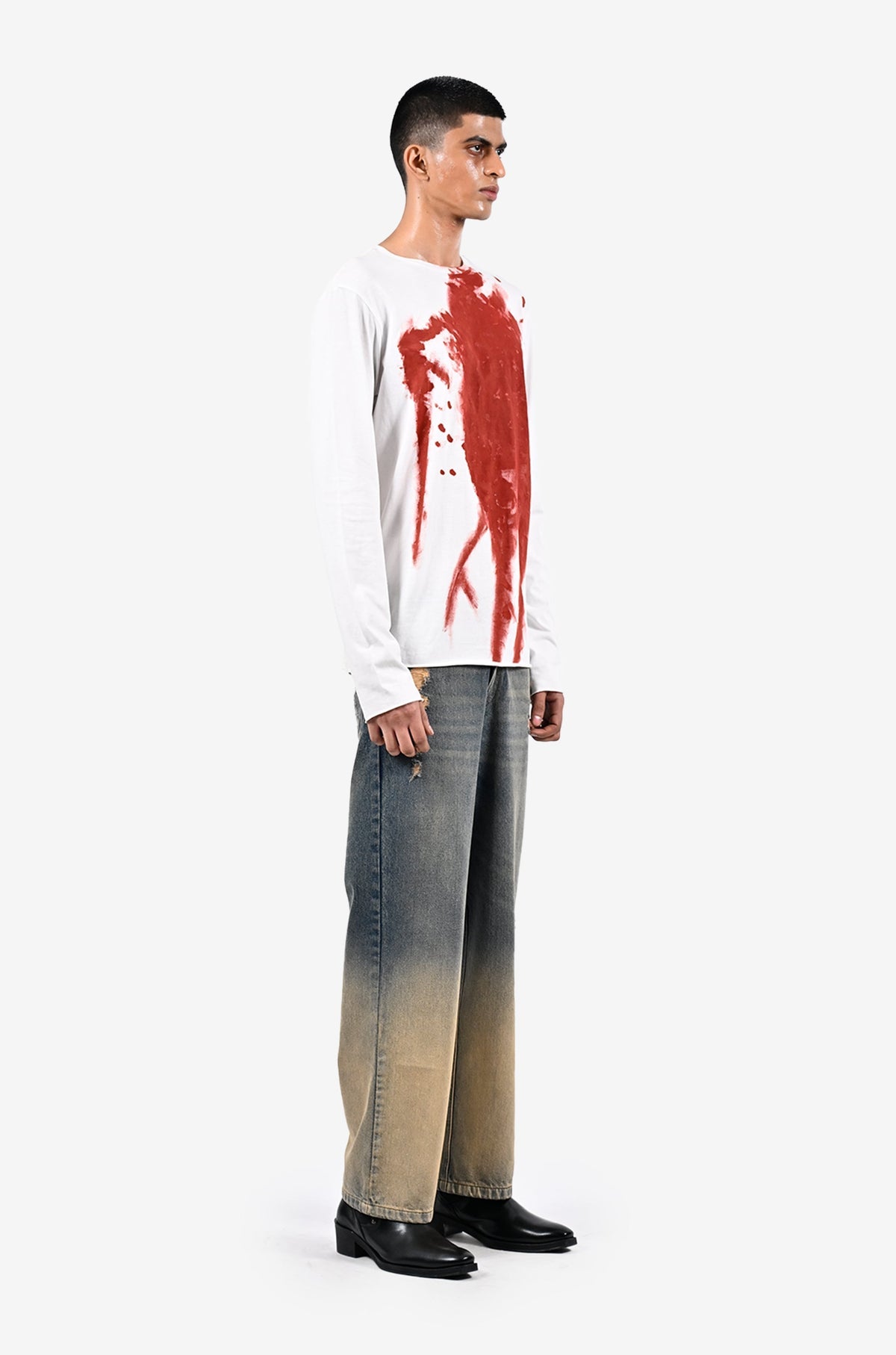 Still bleeding t-shirt by HUEMN