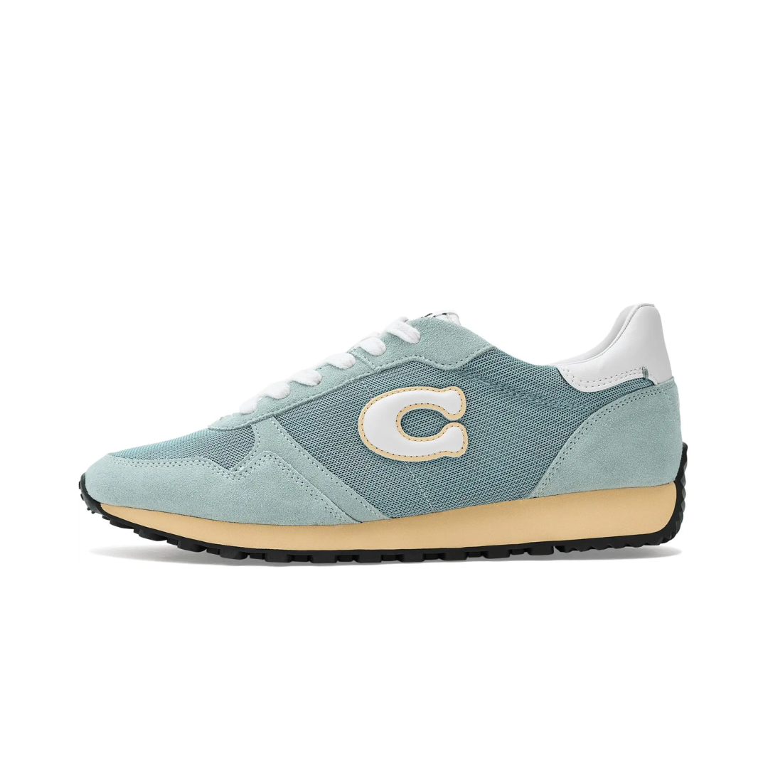 COACH Retro Runner Sea Mist Optic White by COACH SNEAKER