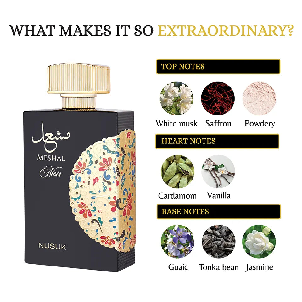 Nusuk MESHAL NOIR official product image 4