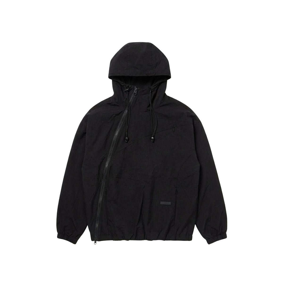 ASYMMETRIC SHELL JACKET- BLACK by GREY AREA